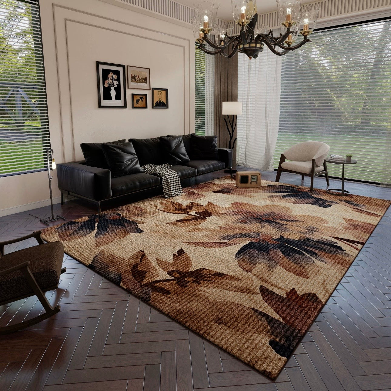 Edge Balance Rug – Savage Elegance