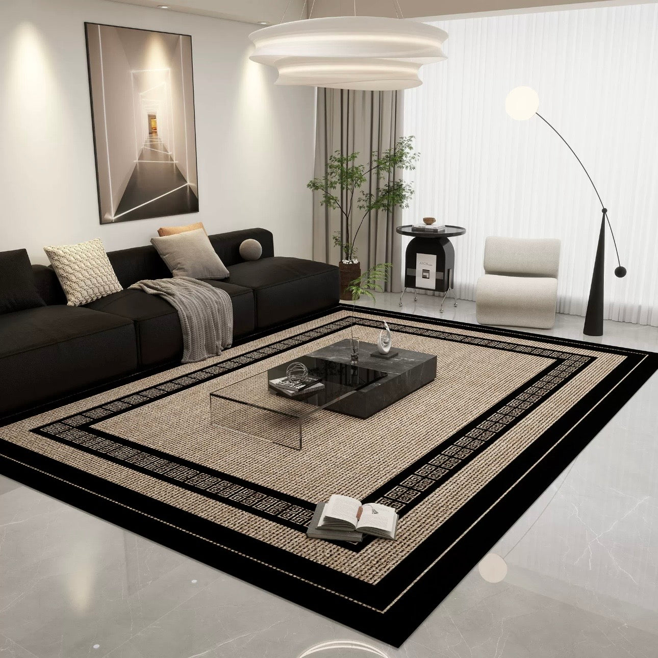 Gentle Horizon Rug – Serenity Haven