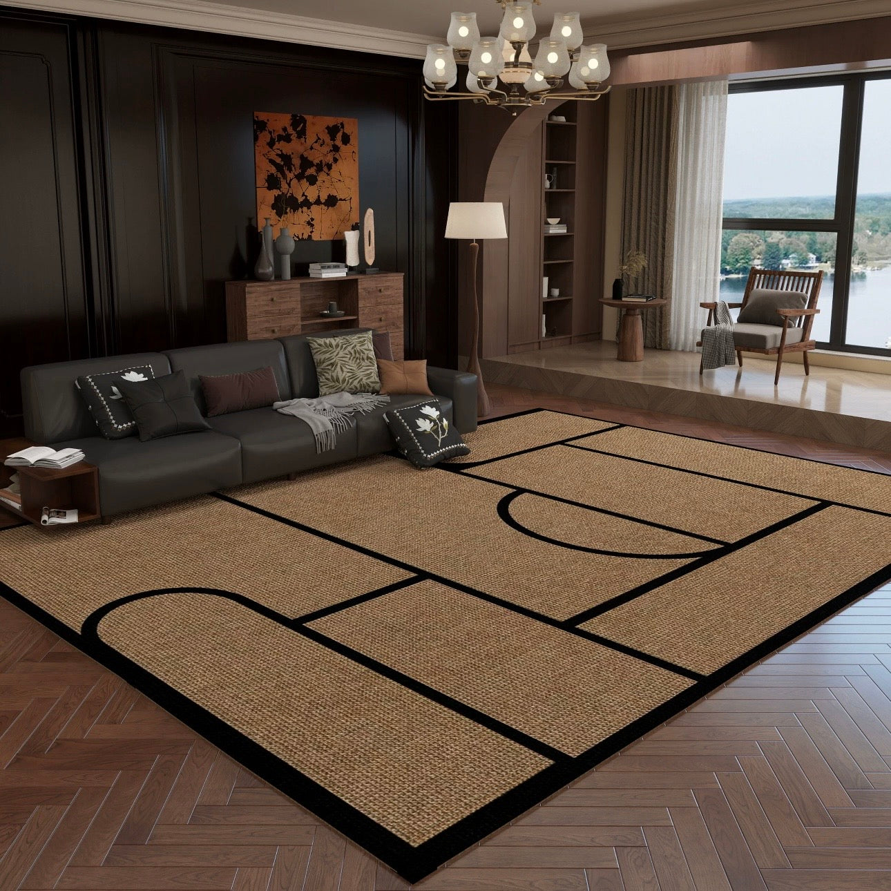 Horizon Lines Rug – Urban Oasis