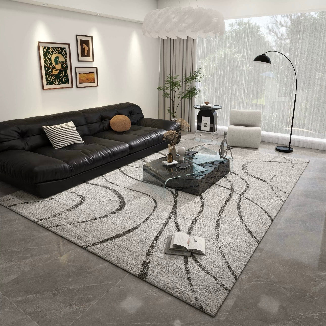 Mineral Flow Rug – Stone Balance