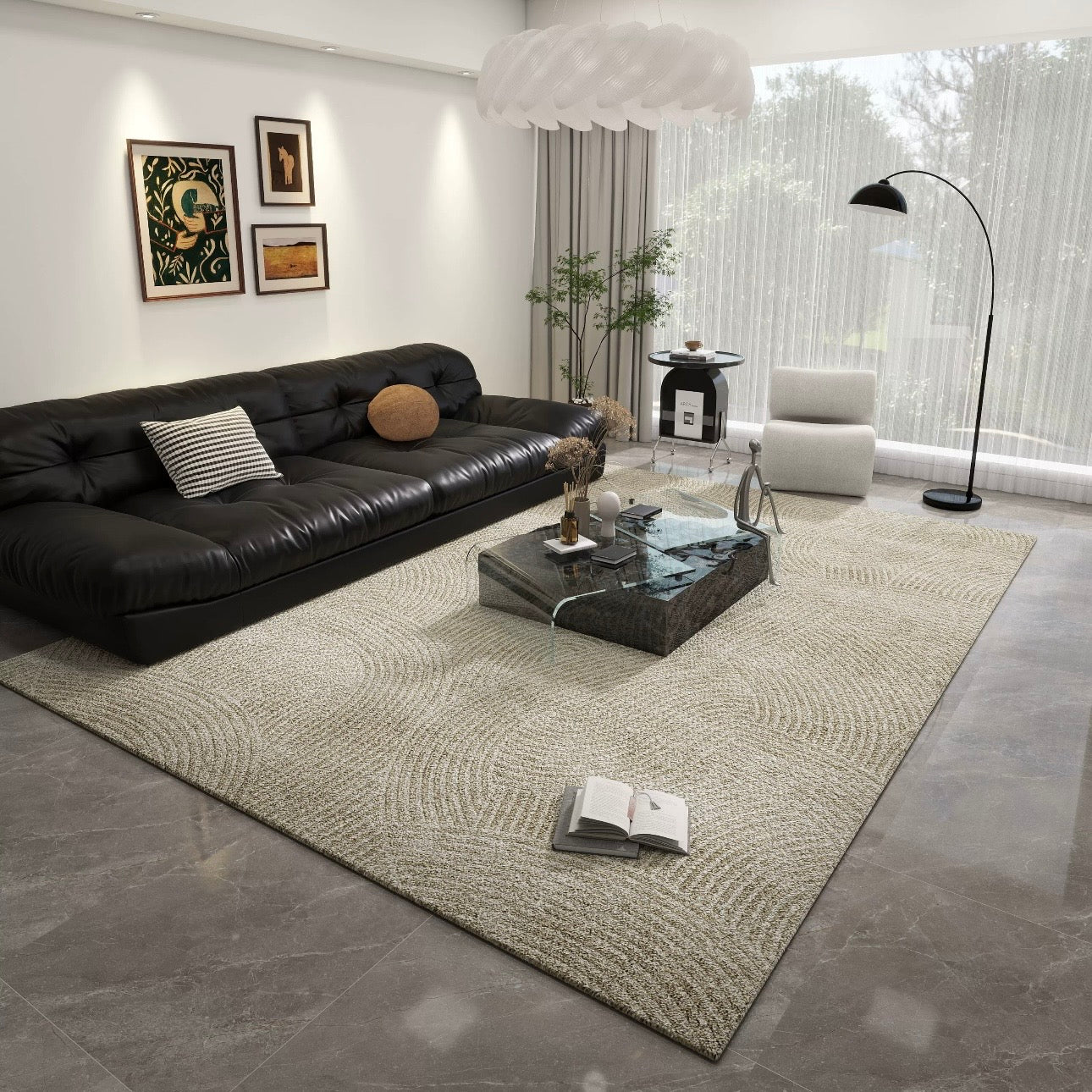 Neutral Ground Rug – Stone Balance