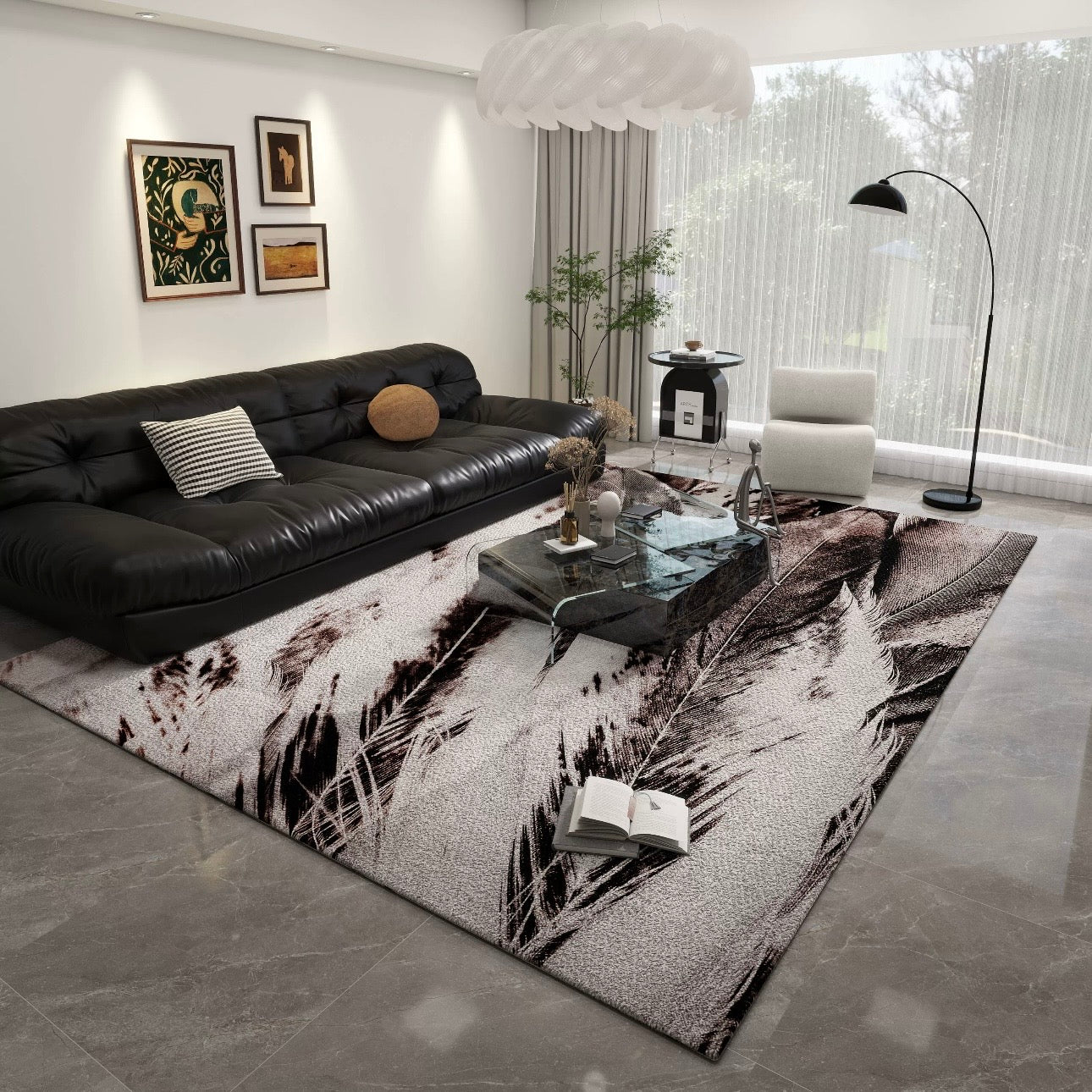 Quiet Form Rug – Stone Balance